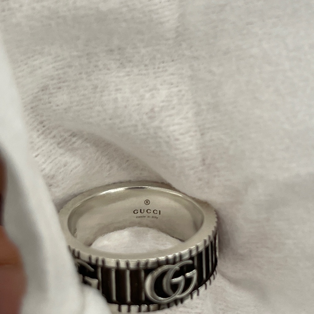 *SOLD* Gucci Interlocking Marmont Ring Size 15 (7.25 US) - Picture 10 of 12
